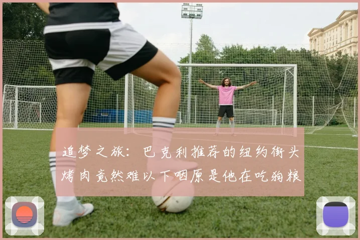 追梦之旅：巴克利推荐的纽约街头烤肉竟然难以下咽原是他在吃狗粮